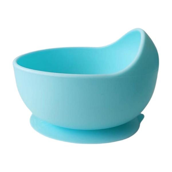 Imagem de Bowl Tigela de Silicone com Ventosa Grande Para Refeição do bebê Pratinho Infantil Introdução Alimentar