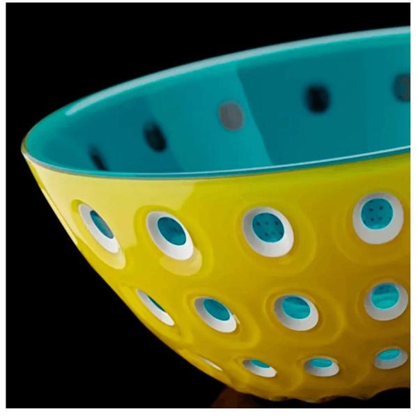 Imagem de Bowl Verde E Amarelo Le Murrine 25Cm - Guzzini