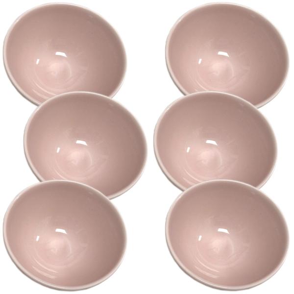 Imagem de Bowls Oslo Germer Profissional 100% Porcelana Rosa Fractal 6pçs