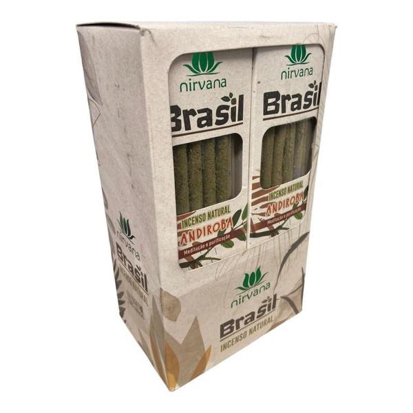 Imagem de Box 12Cx Incenso Natural Nirvana Brasil 9 Var- Escolha Aroma