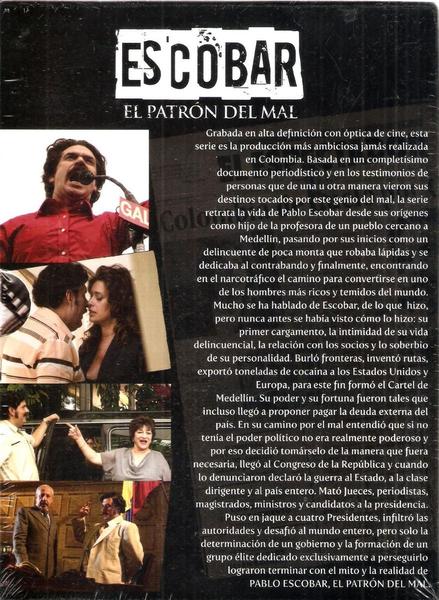 Imagem de Box 15 Dvd's Escobar - El Patrón Del Mal