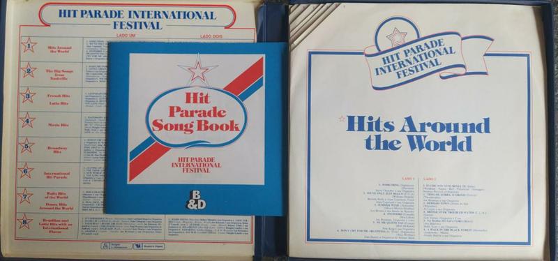 Imagem de Box 8 Lps Hit Parade International Festival-1980 B&d 96 Hits