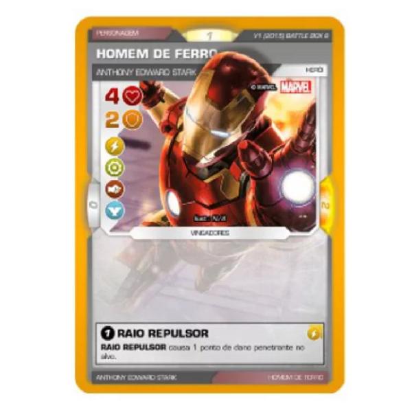 Imagem de Box Cartas Marvel Vingadores Era De Ultron Battle Scenes