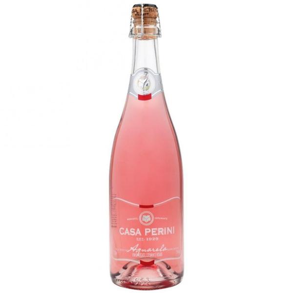 Box Casa Perini Espumante Aquarela Moscatel Rosé 750ml cada Imagem de Box Casa Perini Espumante Aquarela Moscatel Rosé 750ml cada