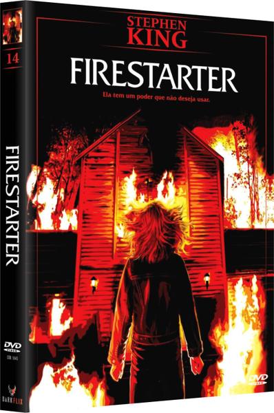 Box Col. Stephen King Volume 14 - Firestarter /Filme + Série - Dark Flix Imagem de Box Col. Stephen King Volume 14 - Firestarter /Filme + Série