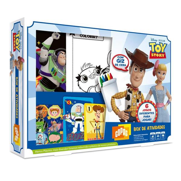 Box de Atividades Copag Toy Soty 4+ Imagem de Box de Atividades Copag Toy Soty 4+