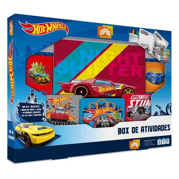 Imagem de Box De Atividades Hot Wheels