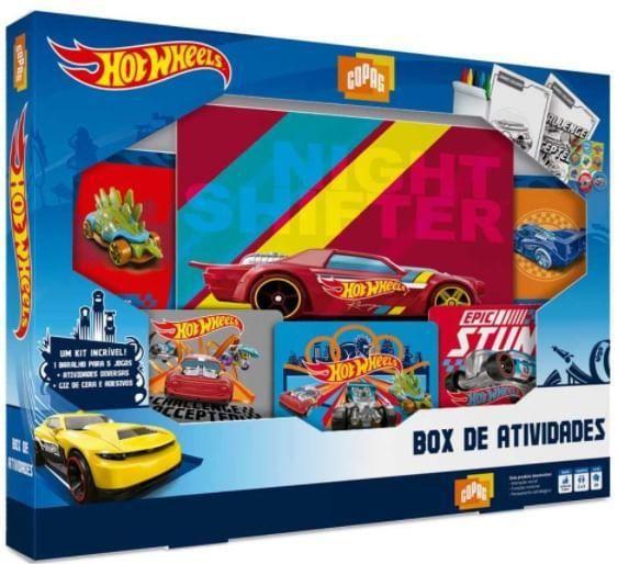 Imagem de Box De Atividades Hot Wheels