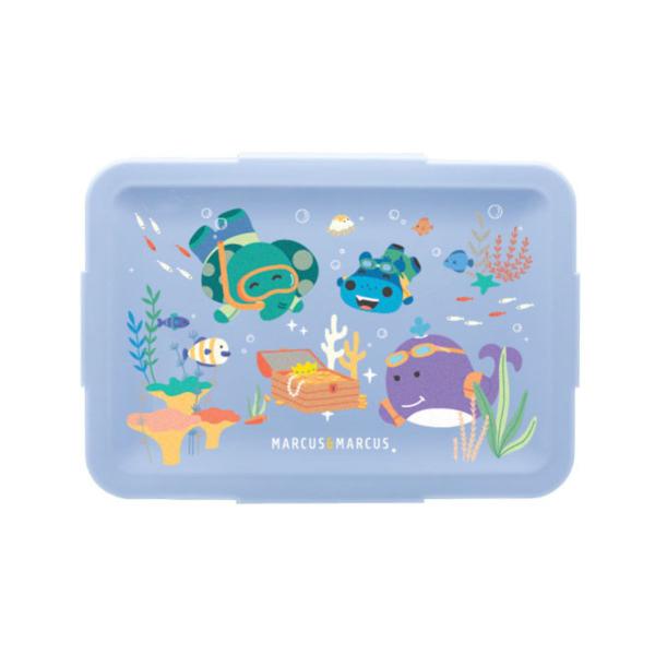 Imagem de Box de Refeição Sealife Azul - Marcus & Marcus