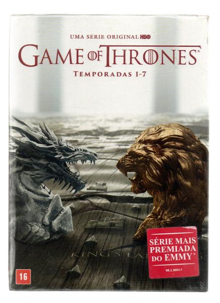 Box dvd game of thrones: temporadas1-7 - Minissérie e Séries de TV