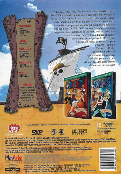 Box DVD One Piece Shonen Jump Versão Original Sem Cortes - Livros