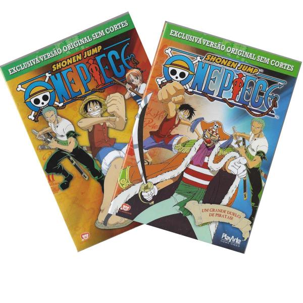 ONE PIECE DVD パック Box DVD One Piece Shonen Jump Versão Original Sem Cortes - Livros