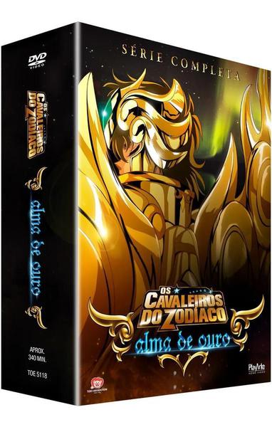 Imagem de Box Dvd Os Cavaleiros Do Zodiaco Alma De Ouro Série Completa