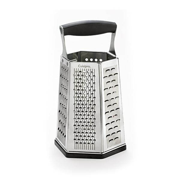 Imagem de Box Grater Cuisipro 6 lados em aço inoxidável preto