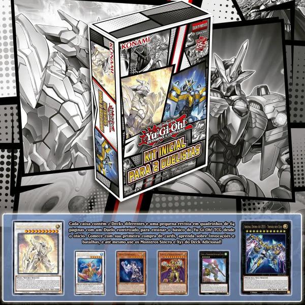 Imagem de Box Kit Inicial 1ª Ed. Yu-Gi-Oh! Para 2 Duelistas 25º Aniversário