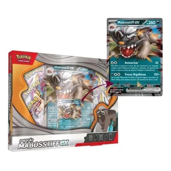 Imagem de Box Pokémon Coleção Mabosstiff Ex Cartas Pokemon Copag