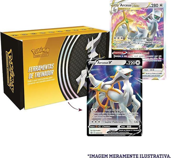 Imagem de Box Pokemon Ferramentas de Treinador Arceus Português