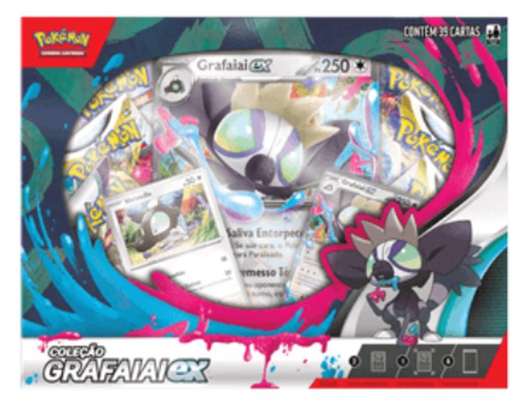 Imagem de Box Pokémon Grafaiai Ex - Copag