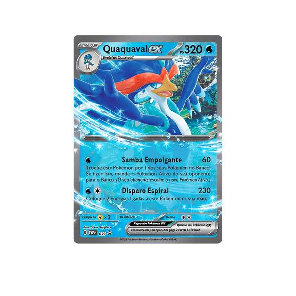 Imagem de Box Pokémon Parceiros de Paldea Quaquaval Ex 38 Cartas 290-41096 33208 - Copag