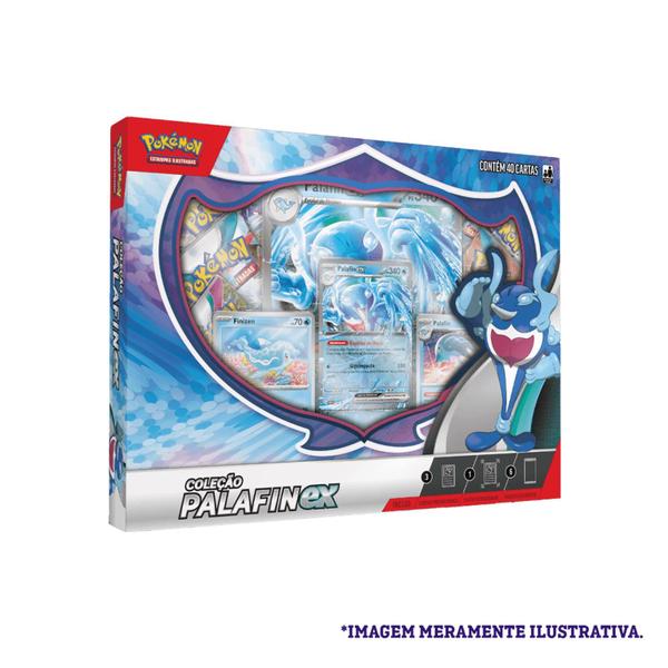 Imagem de Box Pokémon TCG Palafin Ex - Copag