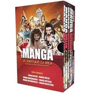 Imagem de Box - Série Mangá - Série Completa - As Aventuras Da Bíblia Contadas De Uma Forma Inovadora (6 Livros) - Vida Nova