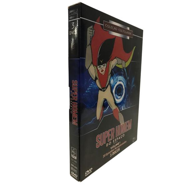 Box super homem do espaço volume 01 - 1966 - 03 dvds - Cult Classic Imagem de Box super homem do espaço volume 01 - 1966 - 03 dvds