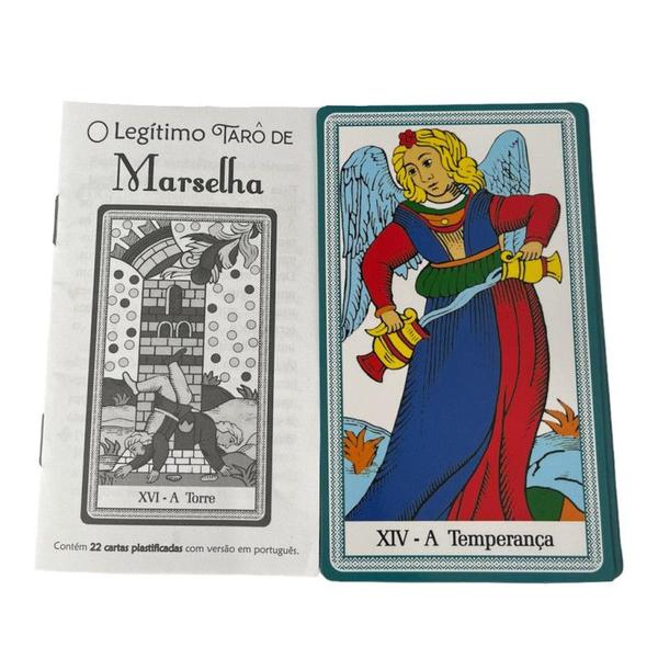 Imagem de Box12 Tarot Baralho Marselha Waite 22 Cartas- Escolha Modelo