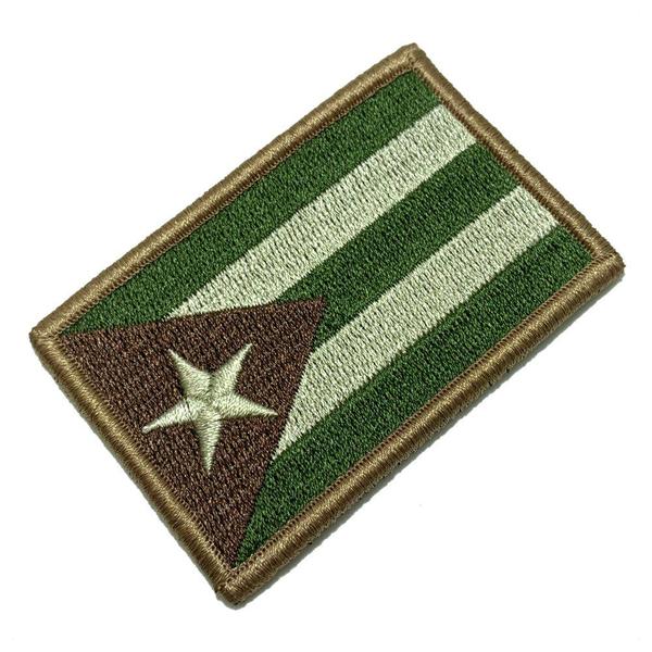 Imagem de BP0010V03 Bandeira Cuba Patch Bordado Fecho Contato