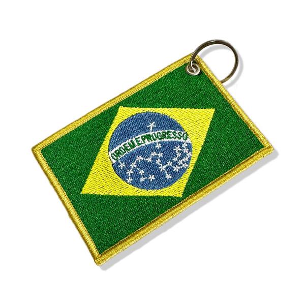 Imagem de BP0403-021 Bandeira Brasil Patch Bordado 10,2x6,8cm