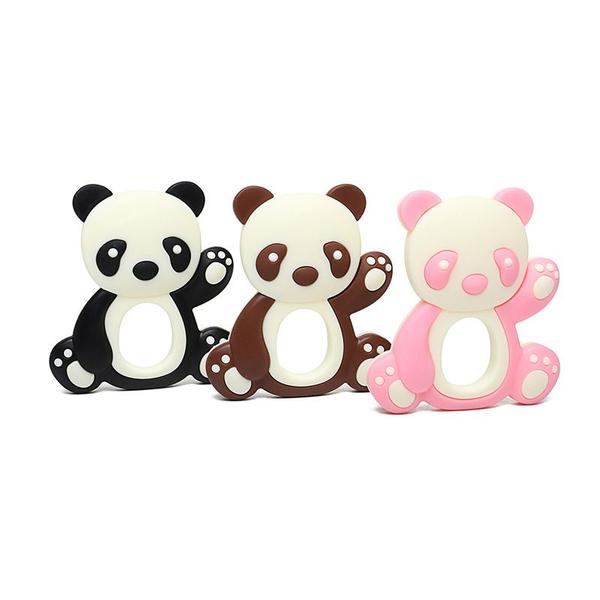 Imagem de BPA Free 3pcs Sun Silicone Baby Teethers Teething Teether Food Grade Nursing Gift