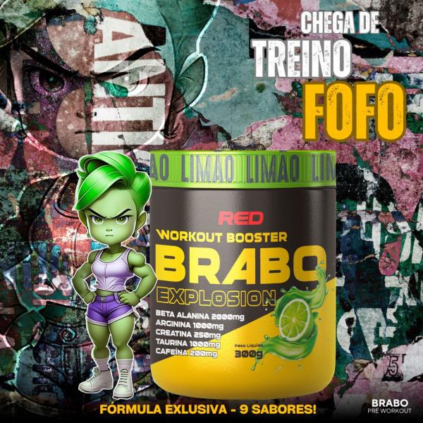 Imagem de Brabo Explosion Pré-Treino Red Series 300g