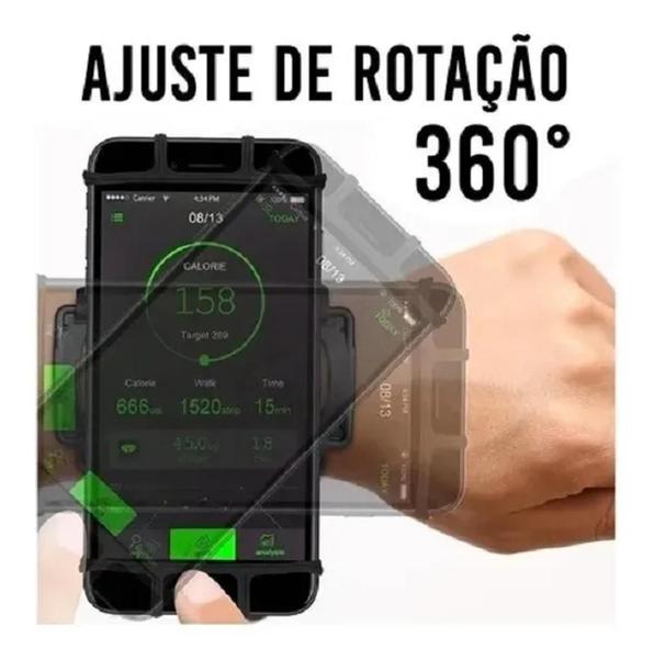 Imagem de Braçadeira Armband Pulseira para Smartphones 360 - Rosa