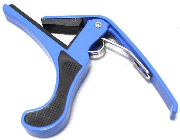 Braçadeira Capotraste Curva Azul Violão E Guitarra Dolphin Imagem de Braçadeira Capotraste Curva Azul Violão E Guitarra Dolphin