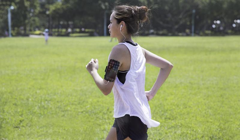 Imagem de Braçadeira de corrida, suporte de telefone BONE Run Tie para iPhone 14