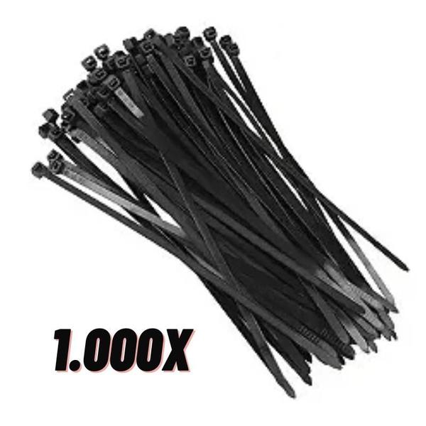 Imagem de Braçadeira Nylon 10cm 1000un Cor Preto