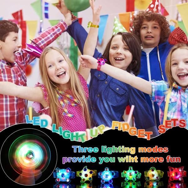 Imagem de Braceletes Party Favors Mikulala LED Light Up Fidget Spinner