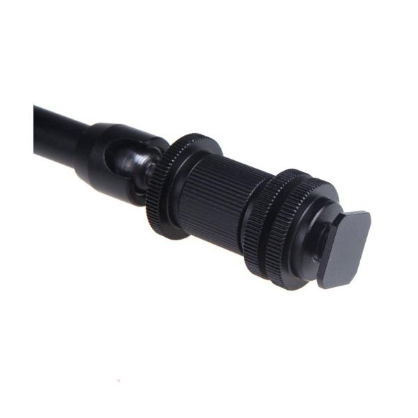 Braço Articulado Magic Arm 18cm Ballhead 1/4 Sapata Hot Shoe - DOMEFLOAT Imagem de Braço Articulado Magic Arm 18cm Ballhead 1/4 Sapata Hot Shoe