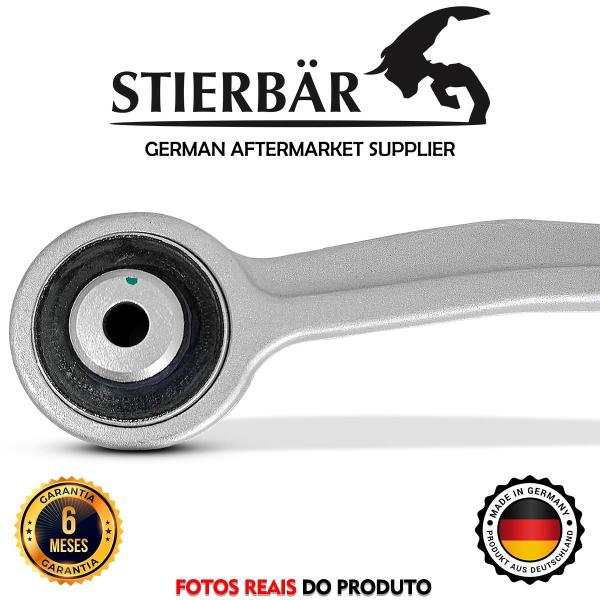 Imagem de Braço Controle Barra Oscilante Curvo Superior Suspensão Dianteira Esquerdo Stierbar Audi RS4 B8 2013 2014 2015