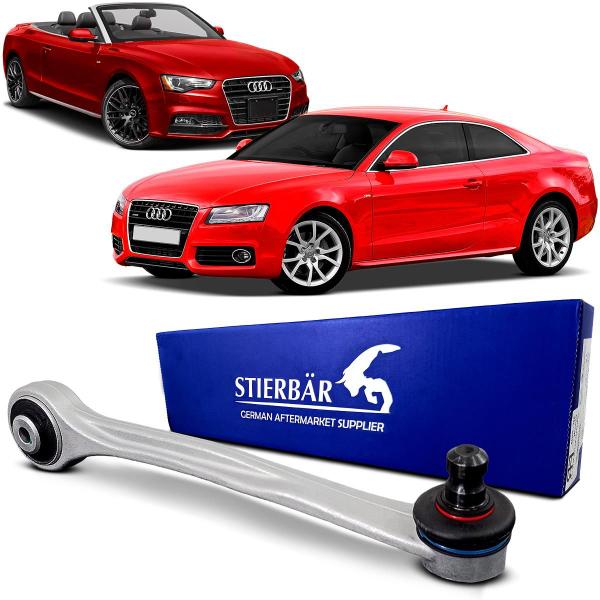 Braço Controle Oscilante Reto Superior Suspensão Dianteira Esquerdo Audi A5 2008 2009 2010 2011 2012 2013 2014 2015 2016 - Stierbar Imagem de Braço Controle Oscilante Reto Superior Suspensão Dianteira Esquerdo Audi A5 2008 2009 2010 2011 2012 2013 2014 2015 2016
