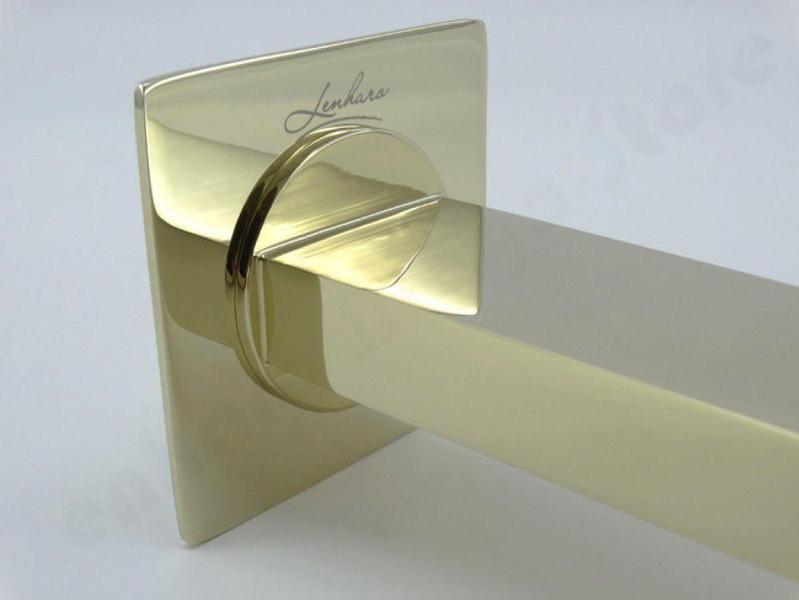 Braço de Metal para Parede Dourado para Ducha - LMS-HA03G - Lenharo Imagem de Braço de Metal para Parede Dourado para Ducha - LMS-HA03G