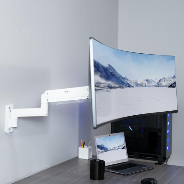 Imagem de Braço de monitor VIVO Premium Aluminium para Ultrawide 49"