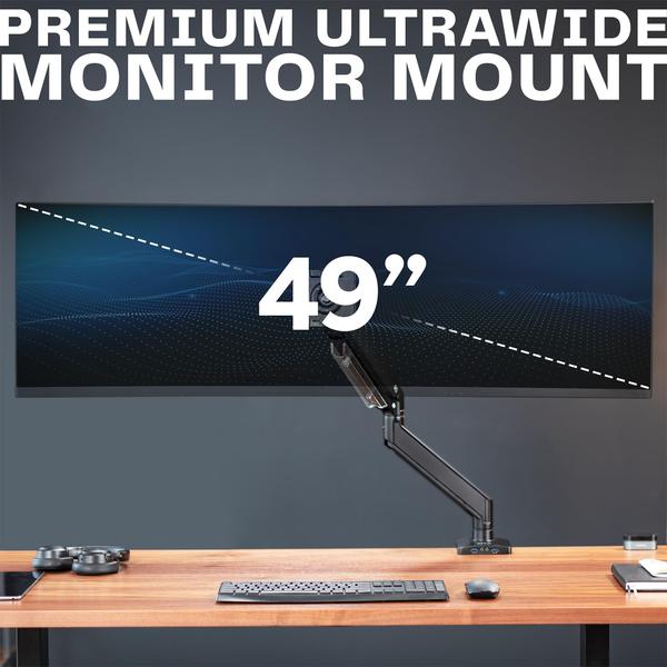 Imagem de Braço de monitor VIVO Premium Aluminium STAND-V101G1U 15 kg 49"