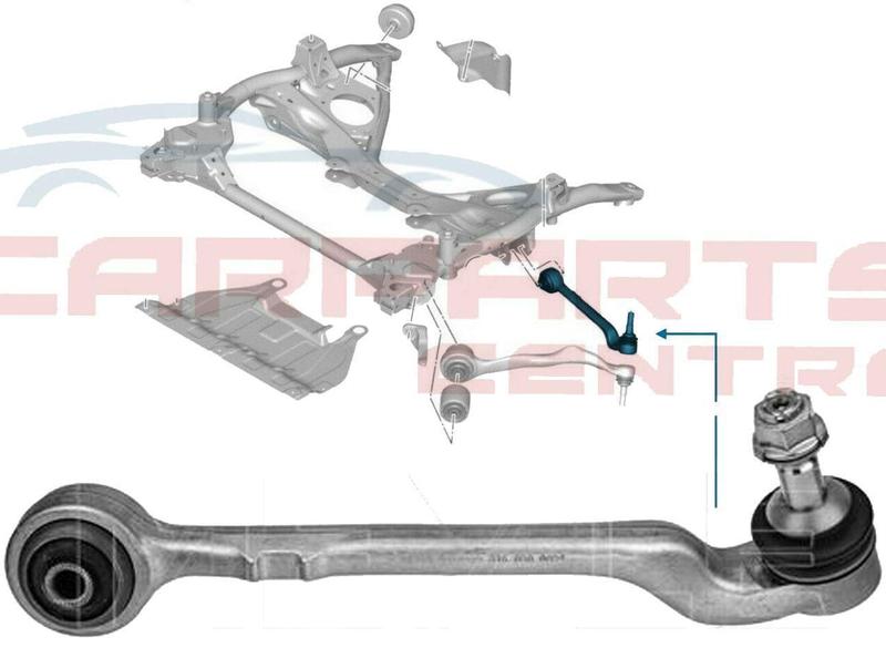 Imagem de Braço Dianteiro Reto Bmw 116I 118I 320I 328I 335 2012 À 2019