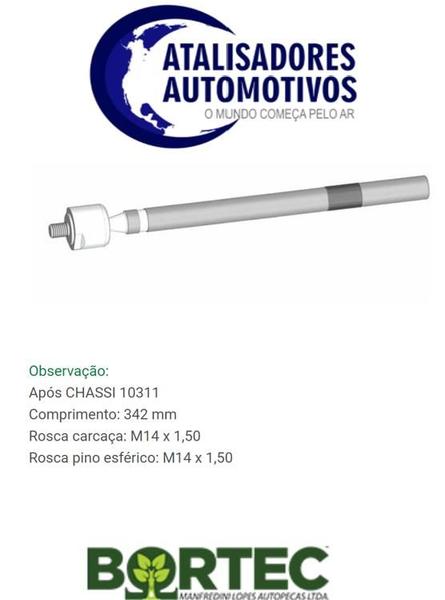 Imagem de Braço terminal axial CITROEN C4 HATCH 2009 ATÉ 2024 sistema caixa hidraulica - BORTEC BA8305