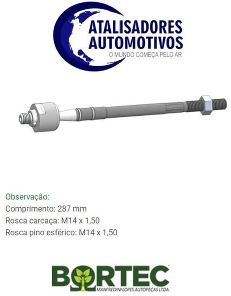 Imagem de Braço terminal axial FIAT PALIO 1996 ATÉ 2000 Sistema de caixa hidraulica - BORTEC BA8042