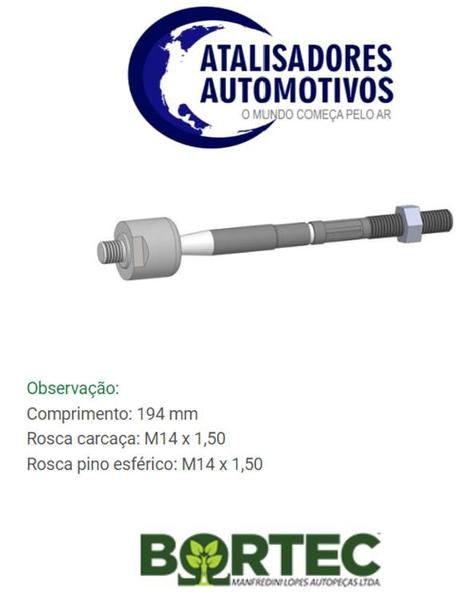 Imagem de Braço terminal axial RENAULT SANDERO 2014 ATÉ 2024 - BORTEC BA8559