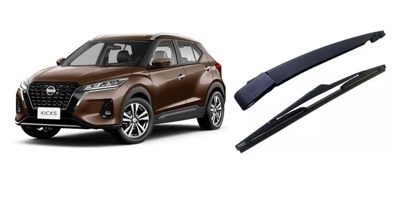 Imagem de Braço Traseiro completo com Palheta para Limpador de Parabrisa Traseiro Nissan Kicks 2016 ATÉ 2023