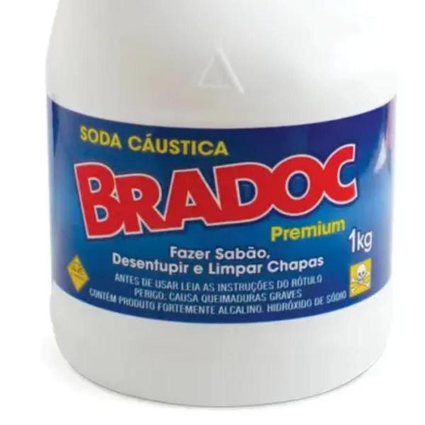 Imagem de Bradoc Premium Sabão Desentupidor e Limpa Chapas 1Kg