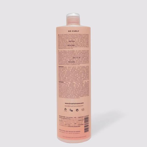 Imagem de Braé Go Curly Shampoo 1L