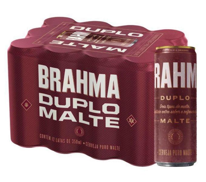 Imagem de Brahma Duplo Malte 12 Unidades 350ml